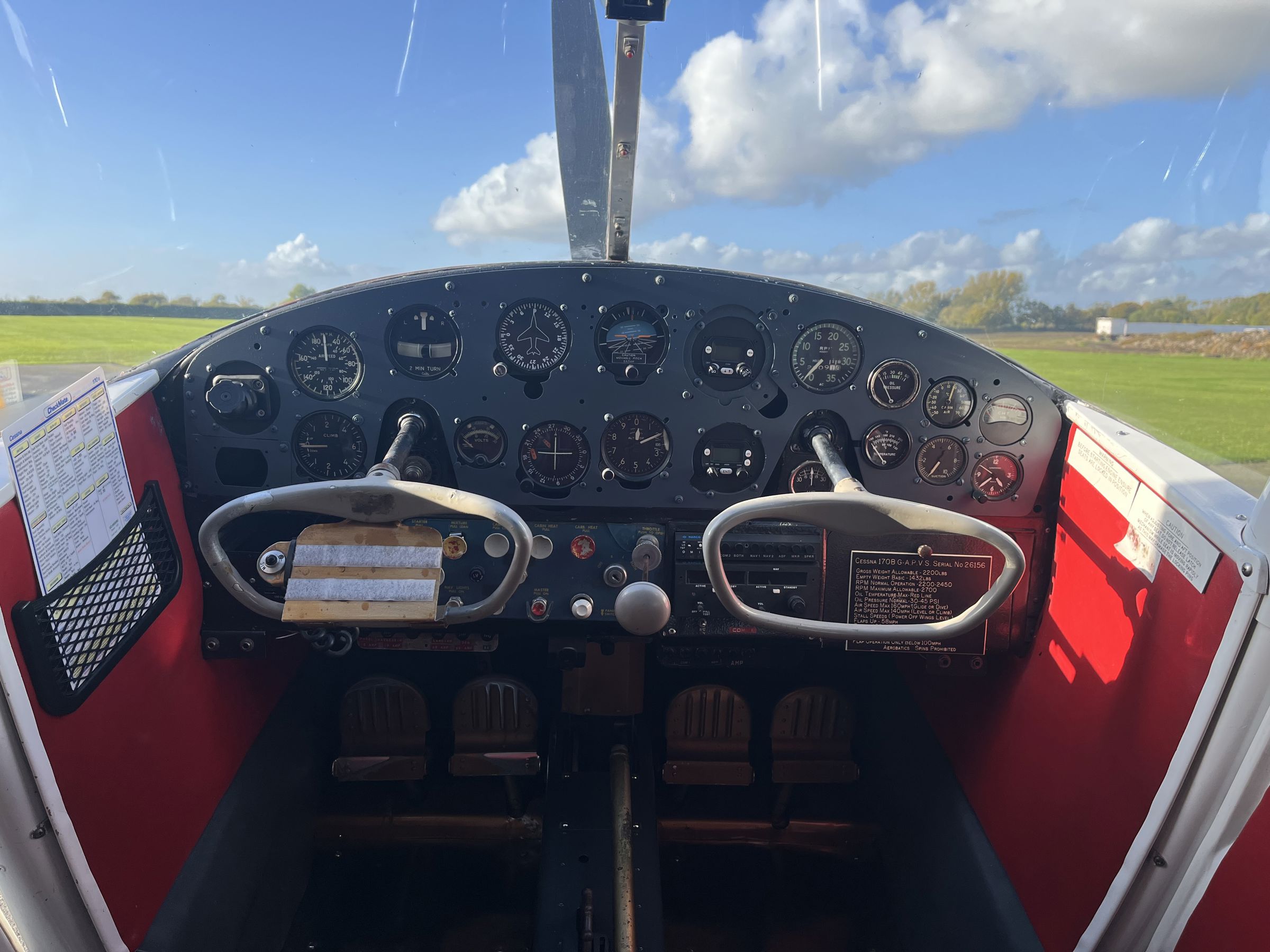 1953 Cessna 170B - Interior