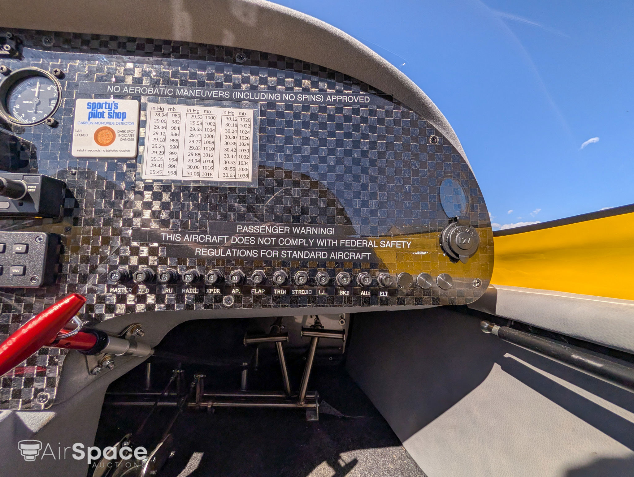 2024 Promecc Aerospace Freccia FG - Interior