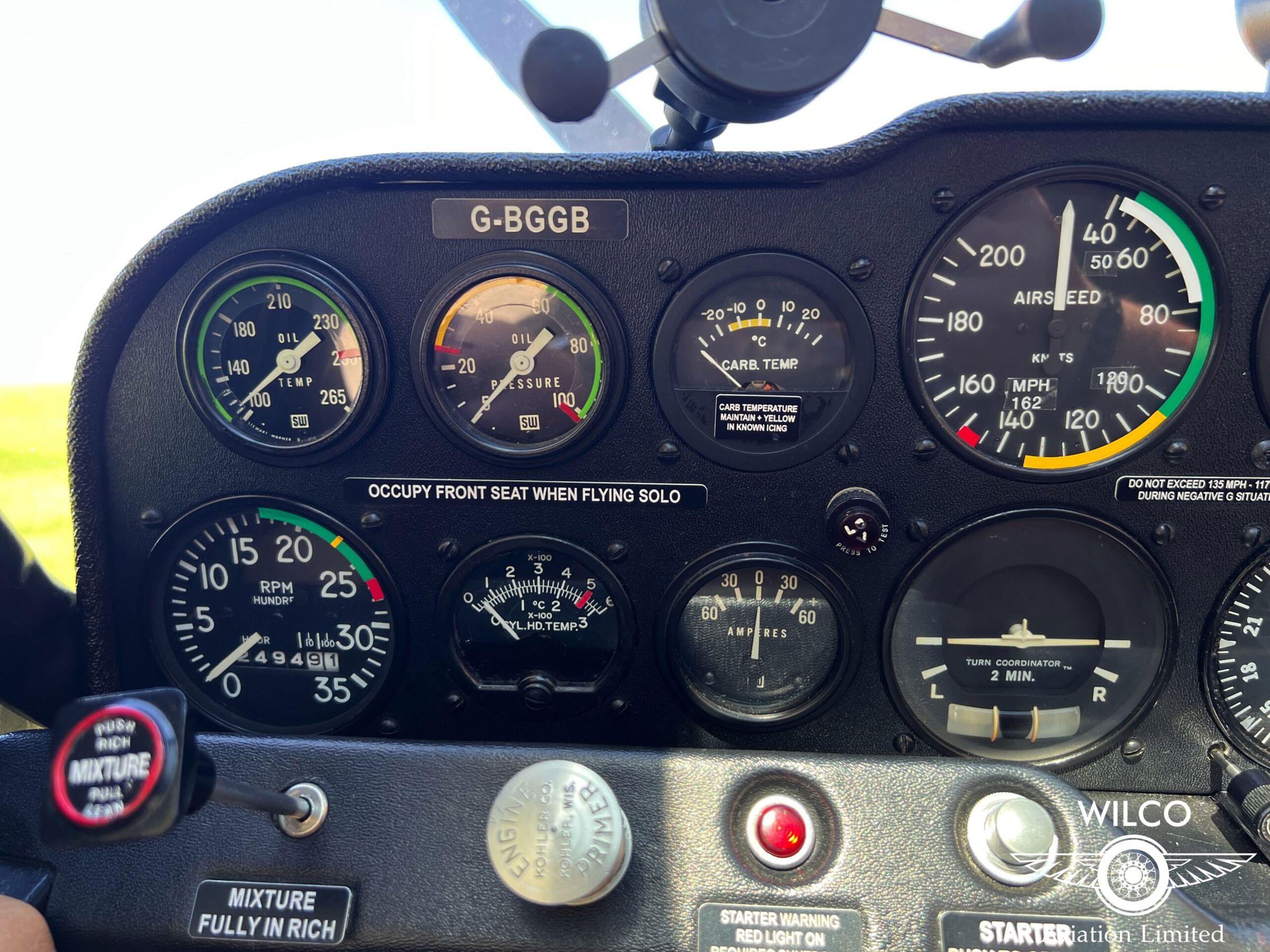 1979 Bellanca 7GCBC Citabria - Interior