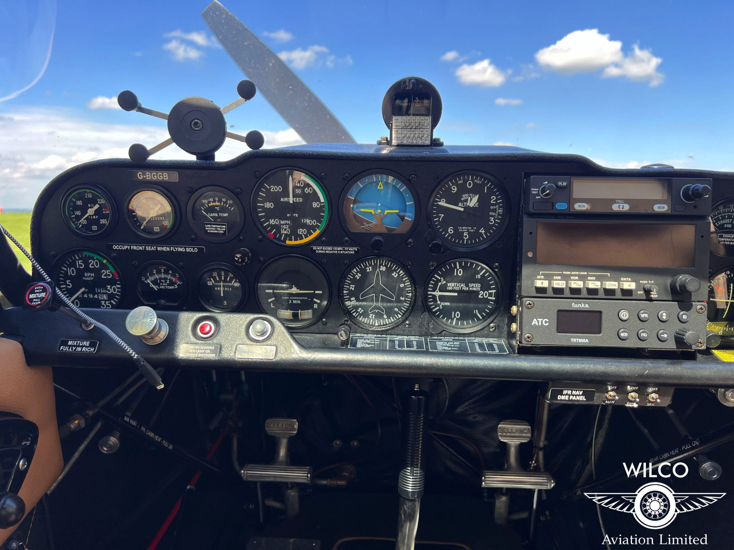 1979 Bellanca 7GCBC Citabria - Interior