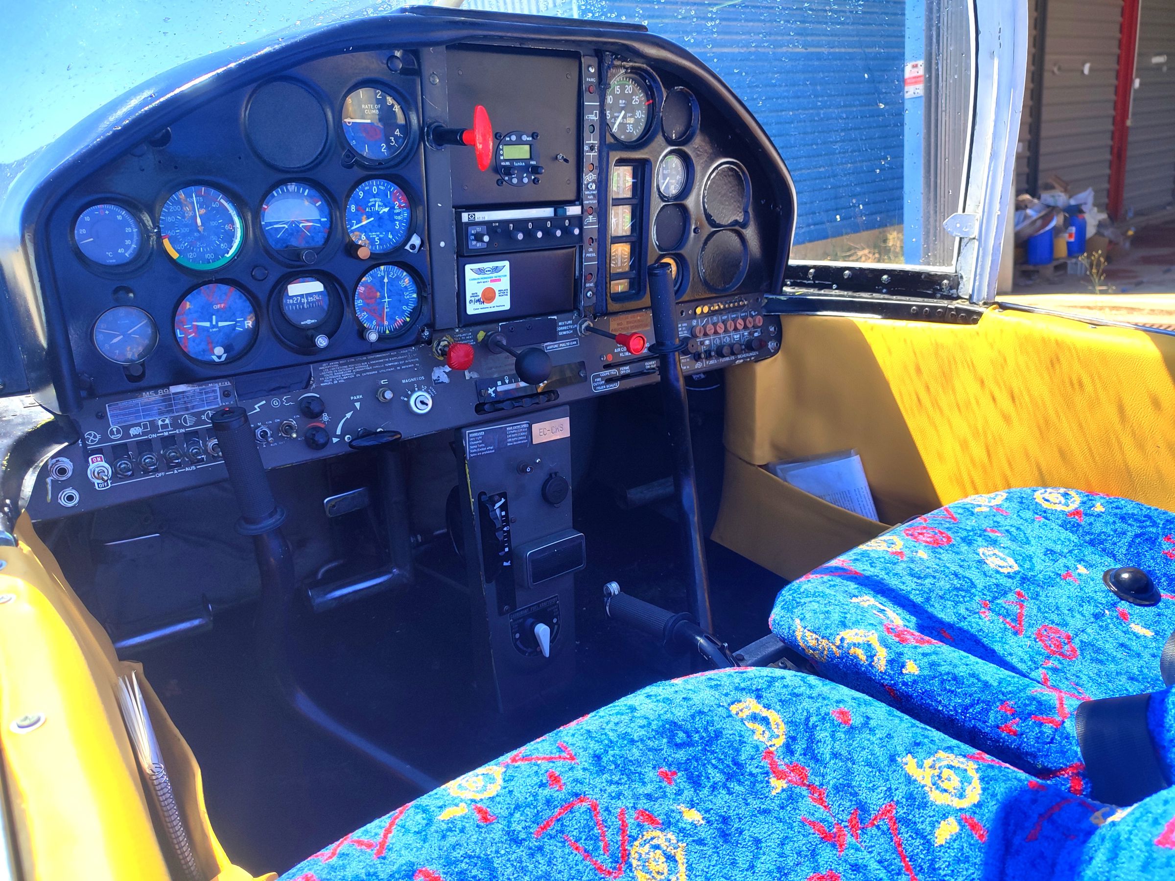 1974 Socata MS.893 Rallye Commodore - Interior