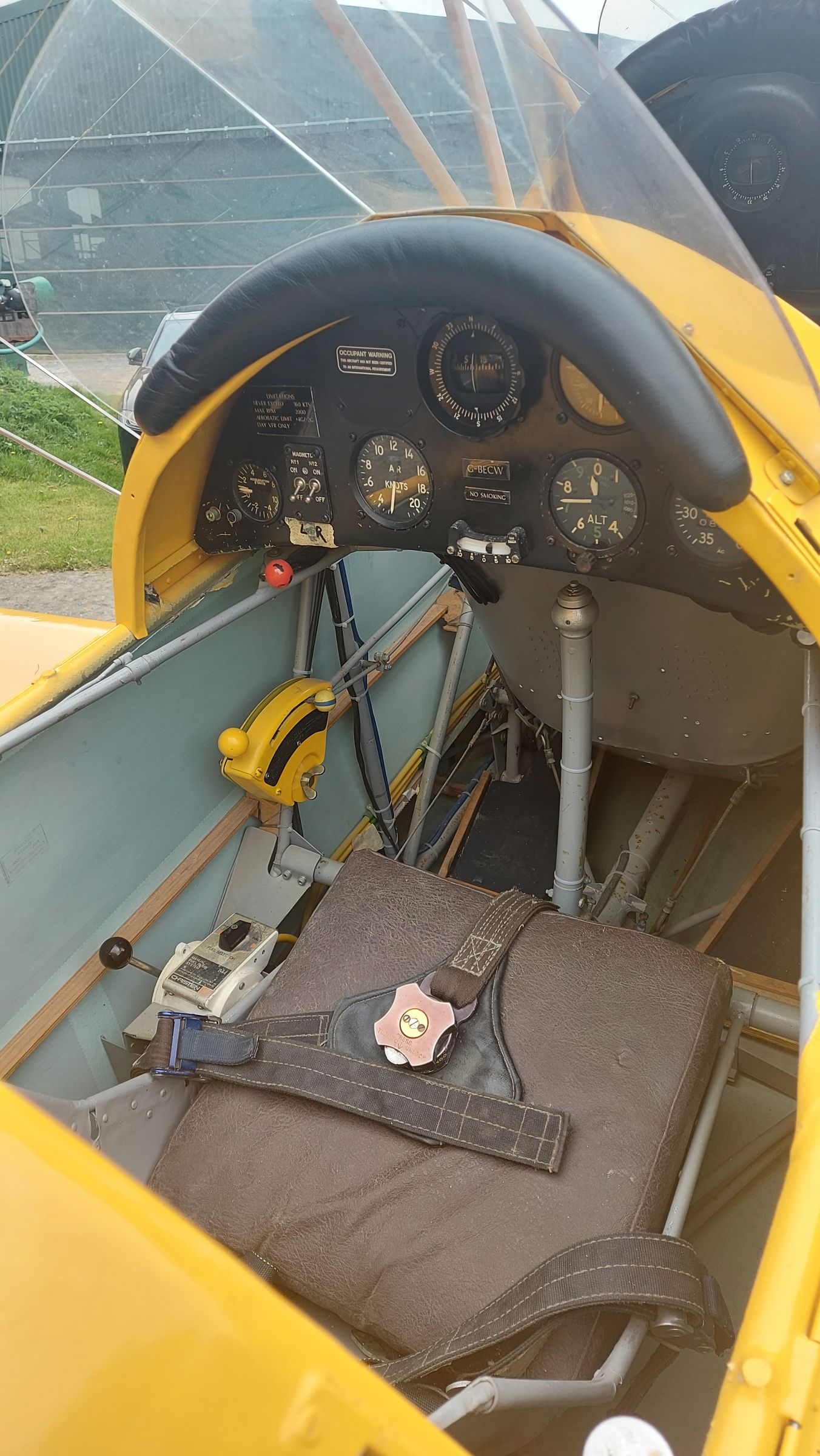 1953 Bücker Bü 131 Jungmann - Interior