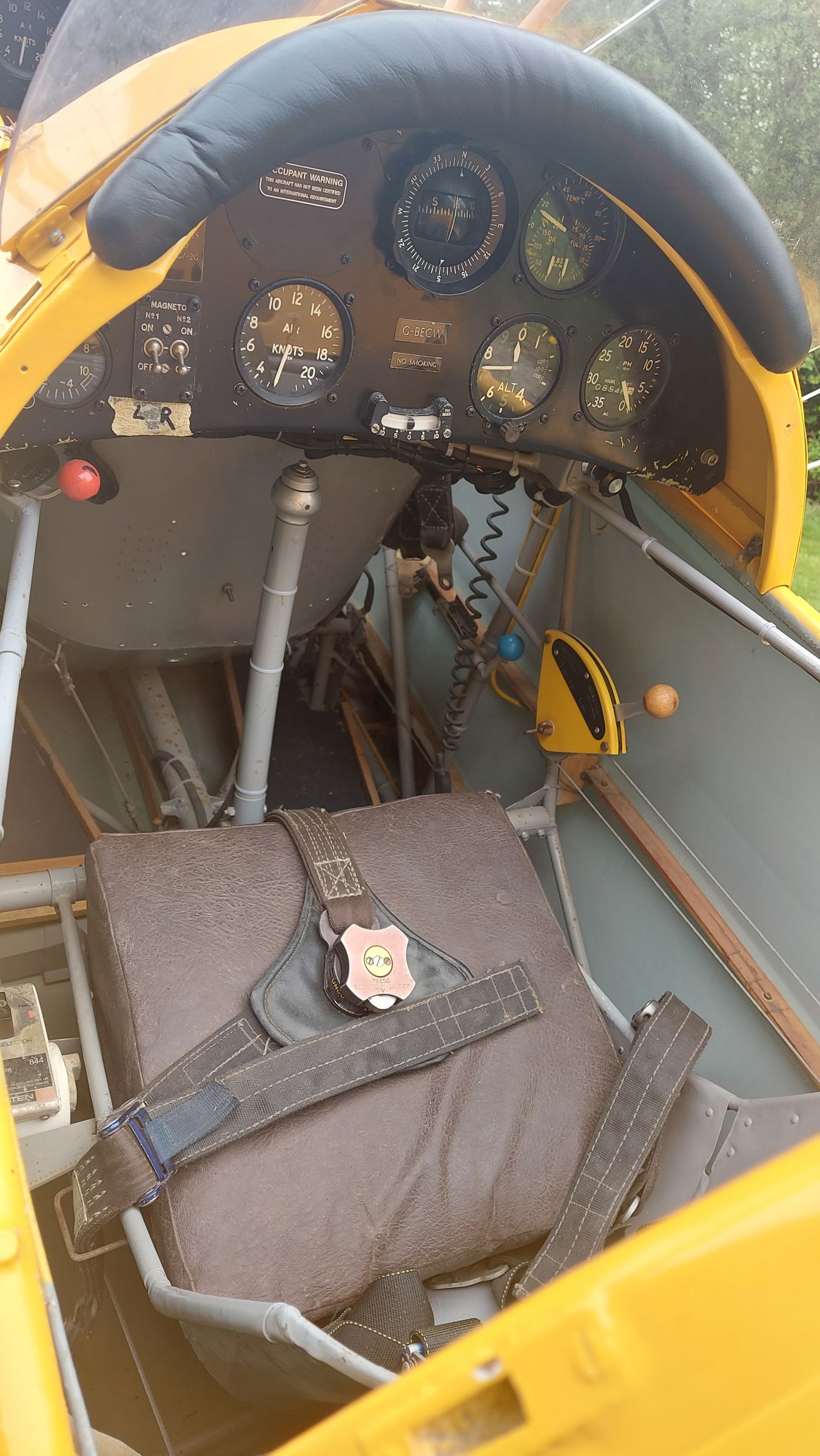 1953 Bücker Bü 131 Jungmann - Interior