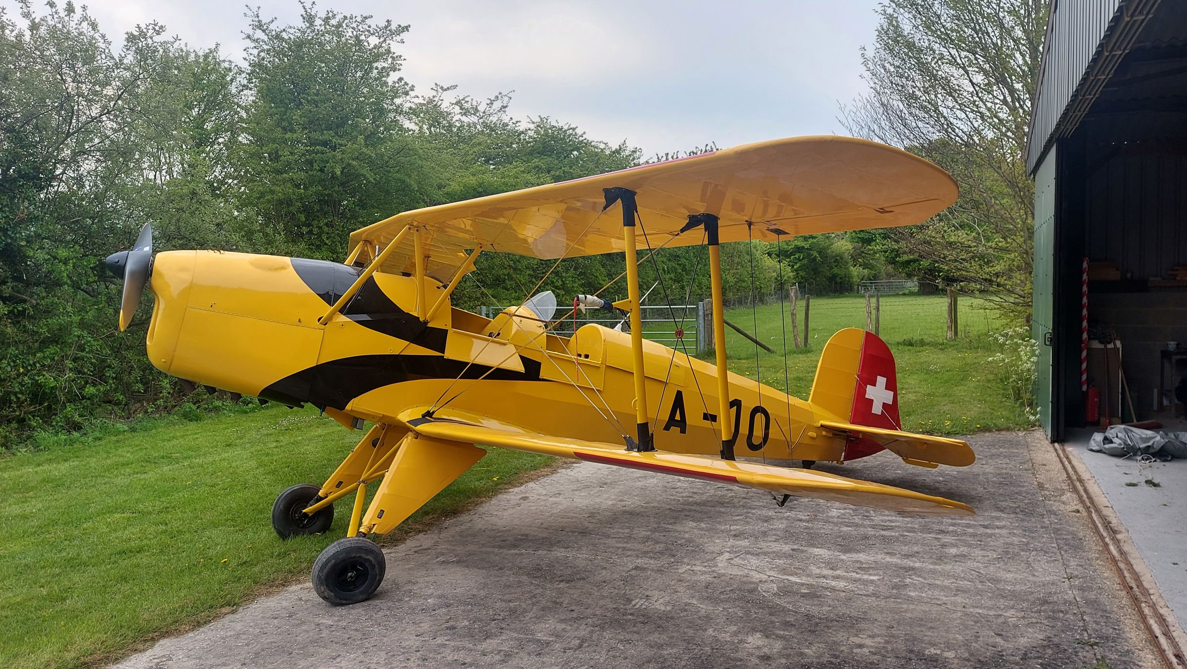 1953 Bücker Bü 131 Jungmann