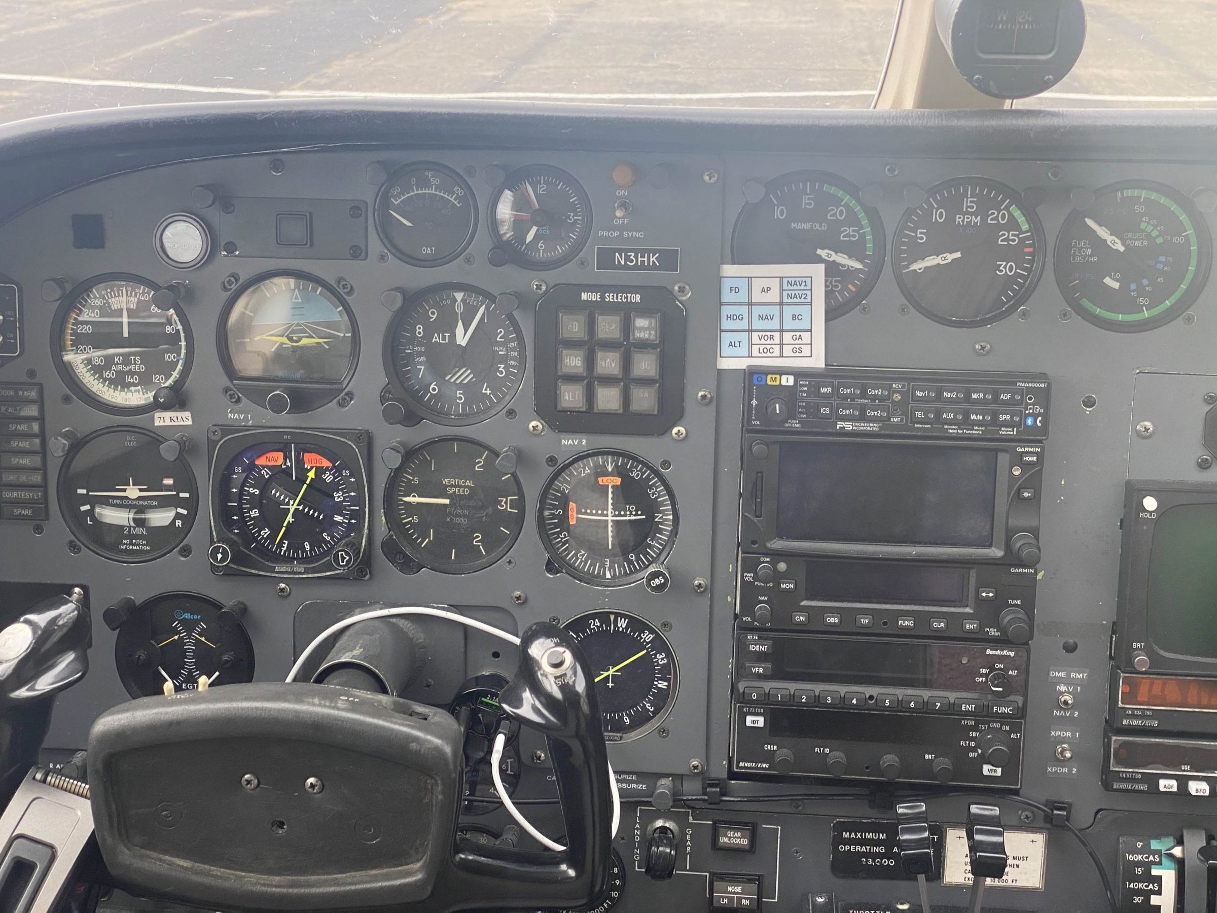 1975 Cessna 340 - Interior