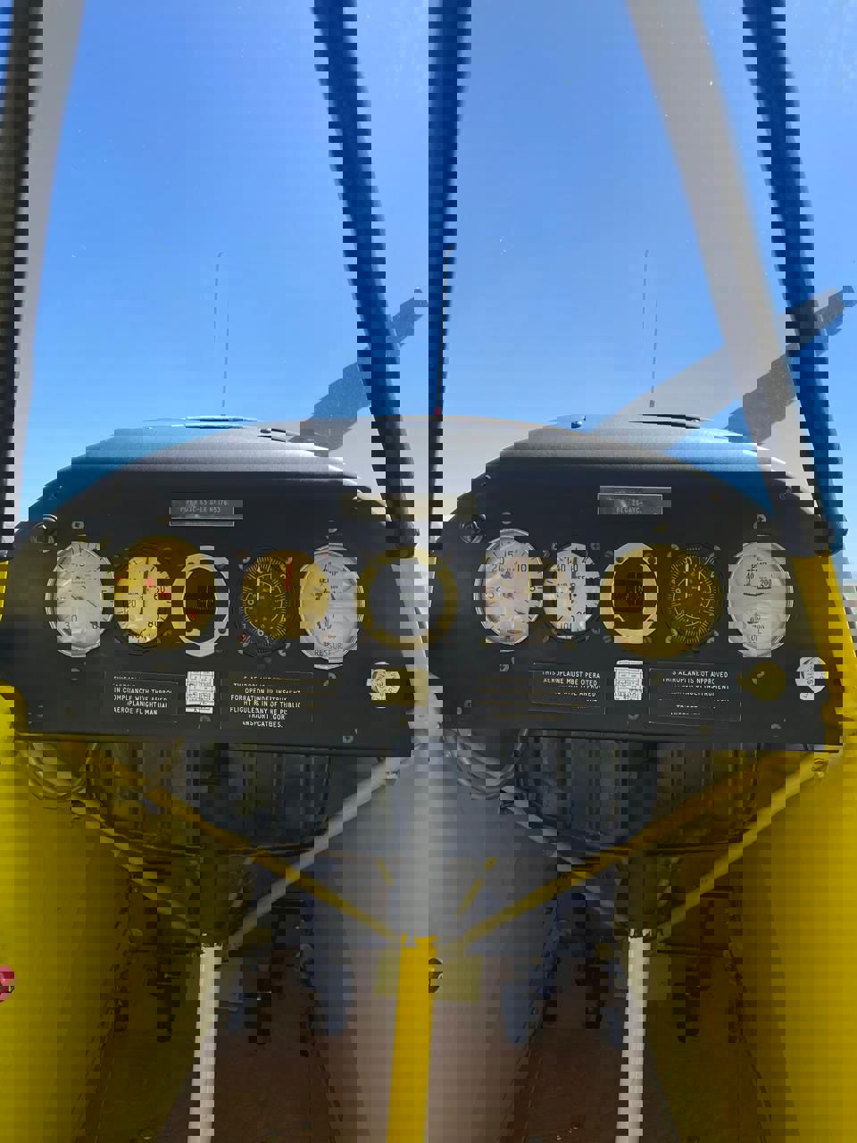 1946 Piper J-3 Cub - Interior