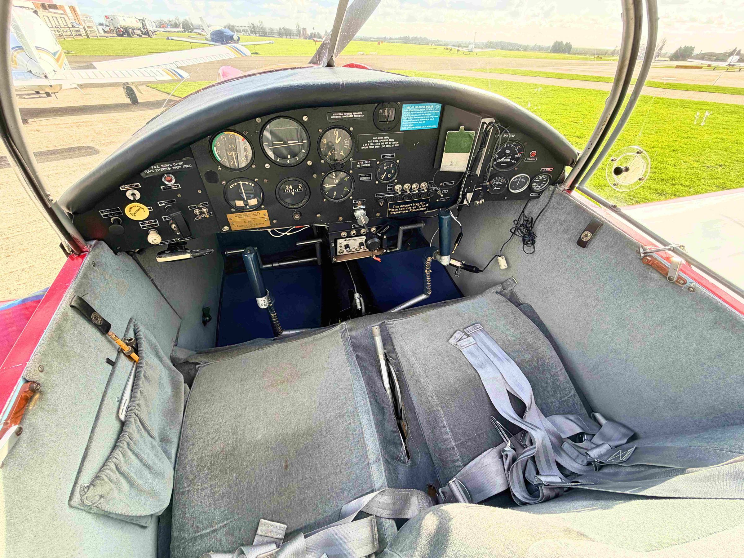 1969 ROLLASON AIRCRAFT DRUINE D.62B CONDOR - Interior