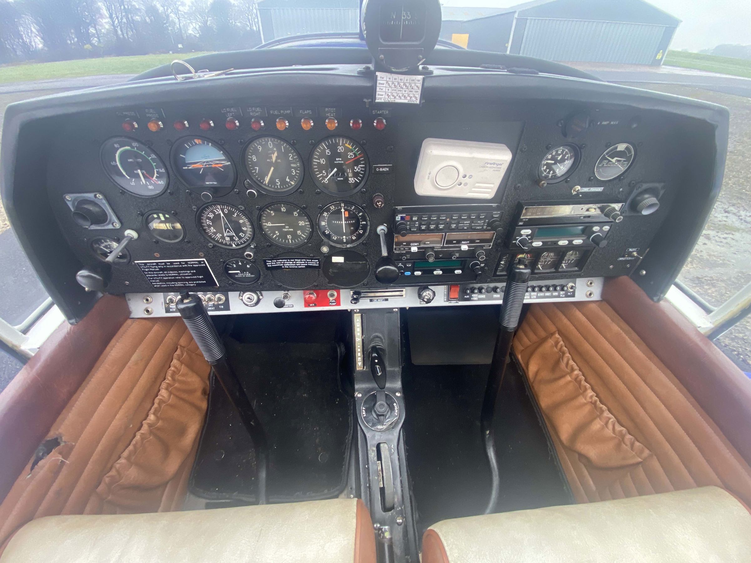1972 Robin DR-400 180 Regent - Interior