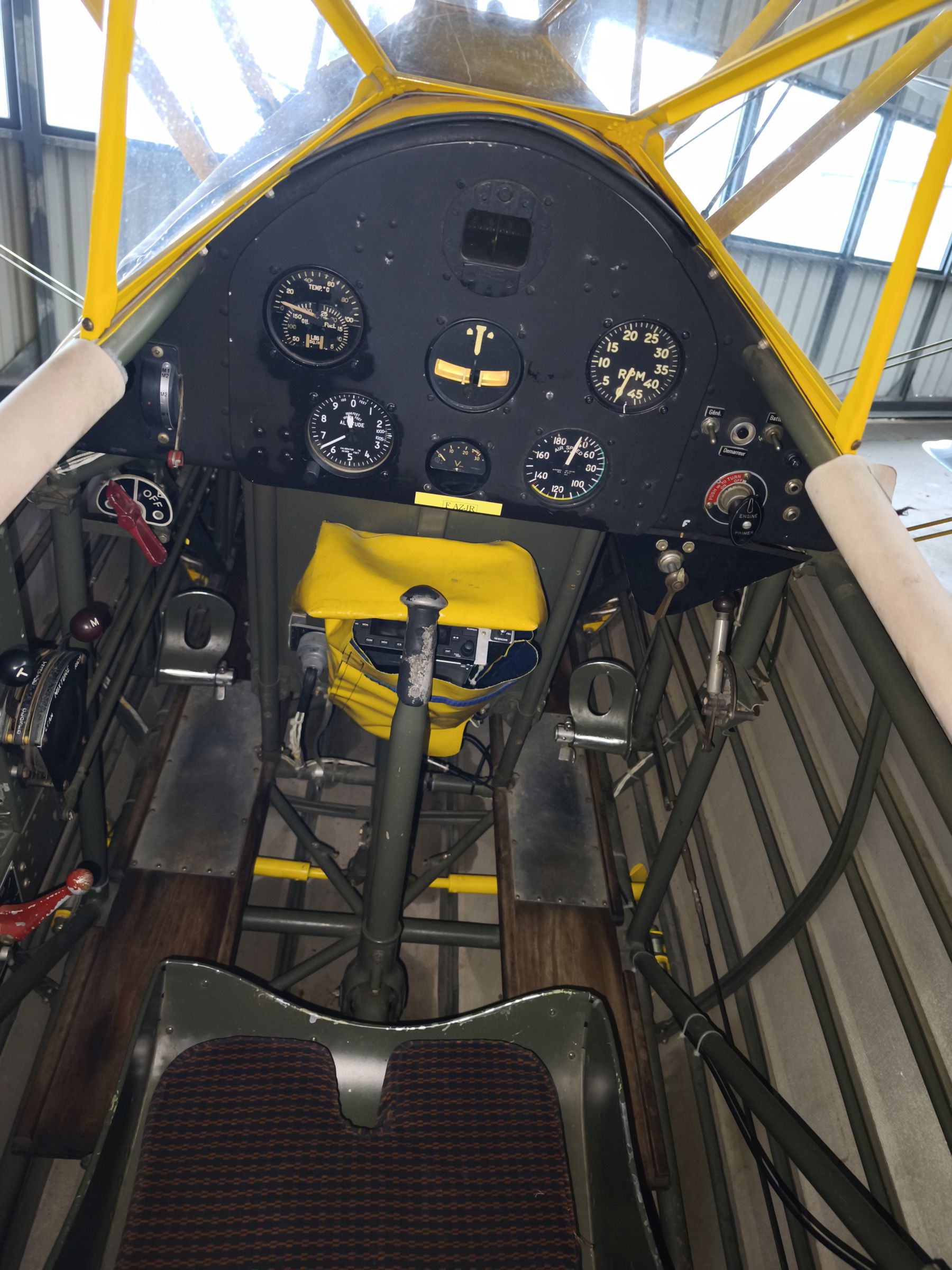 1942 Boeing Stearman E75 - Interior