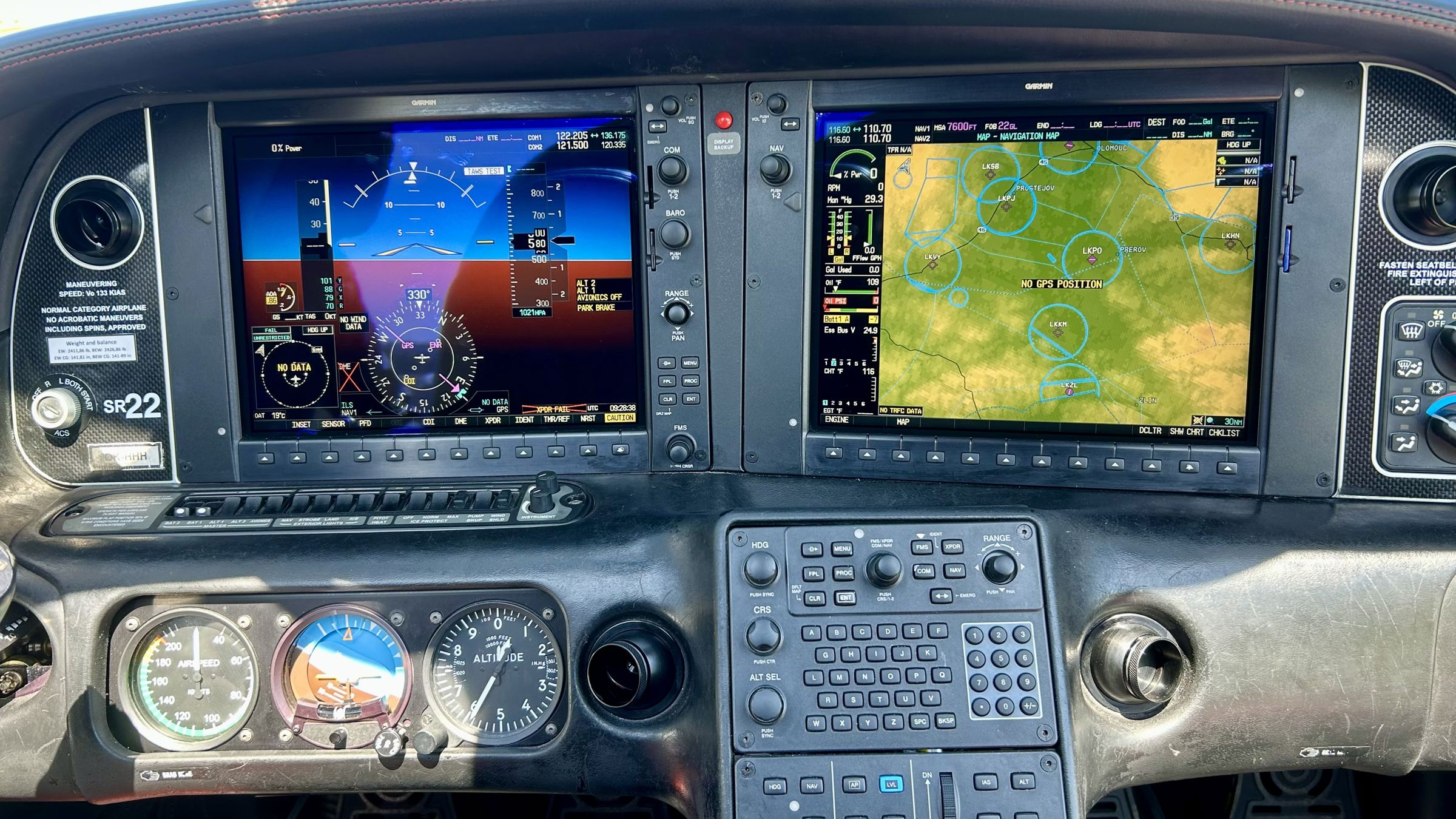 2012 Cirrus SR22 G3 - Interior