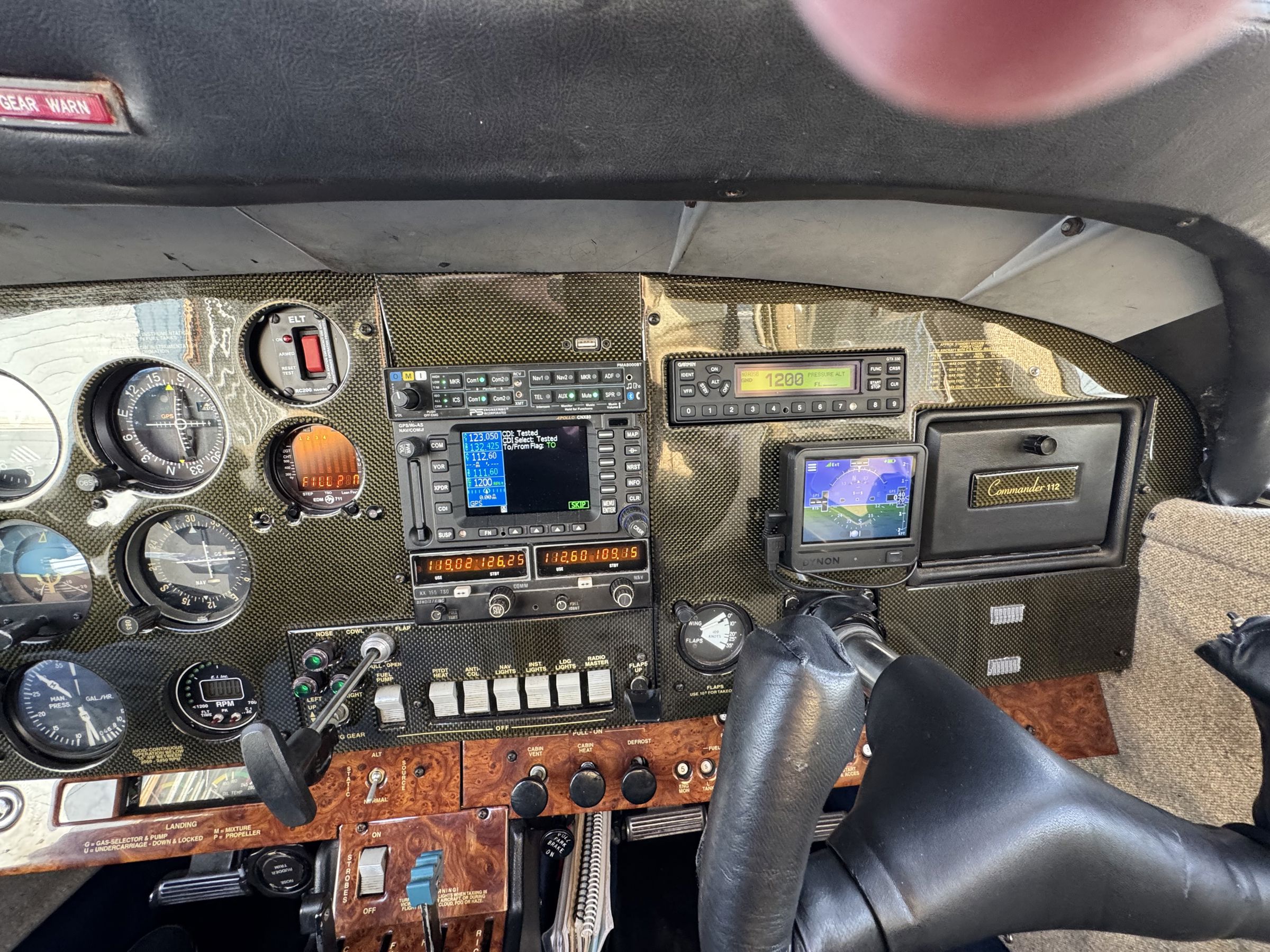 1976 Rockwell Commander 112 - Interior