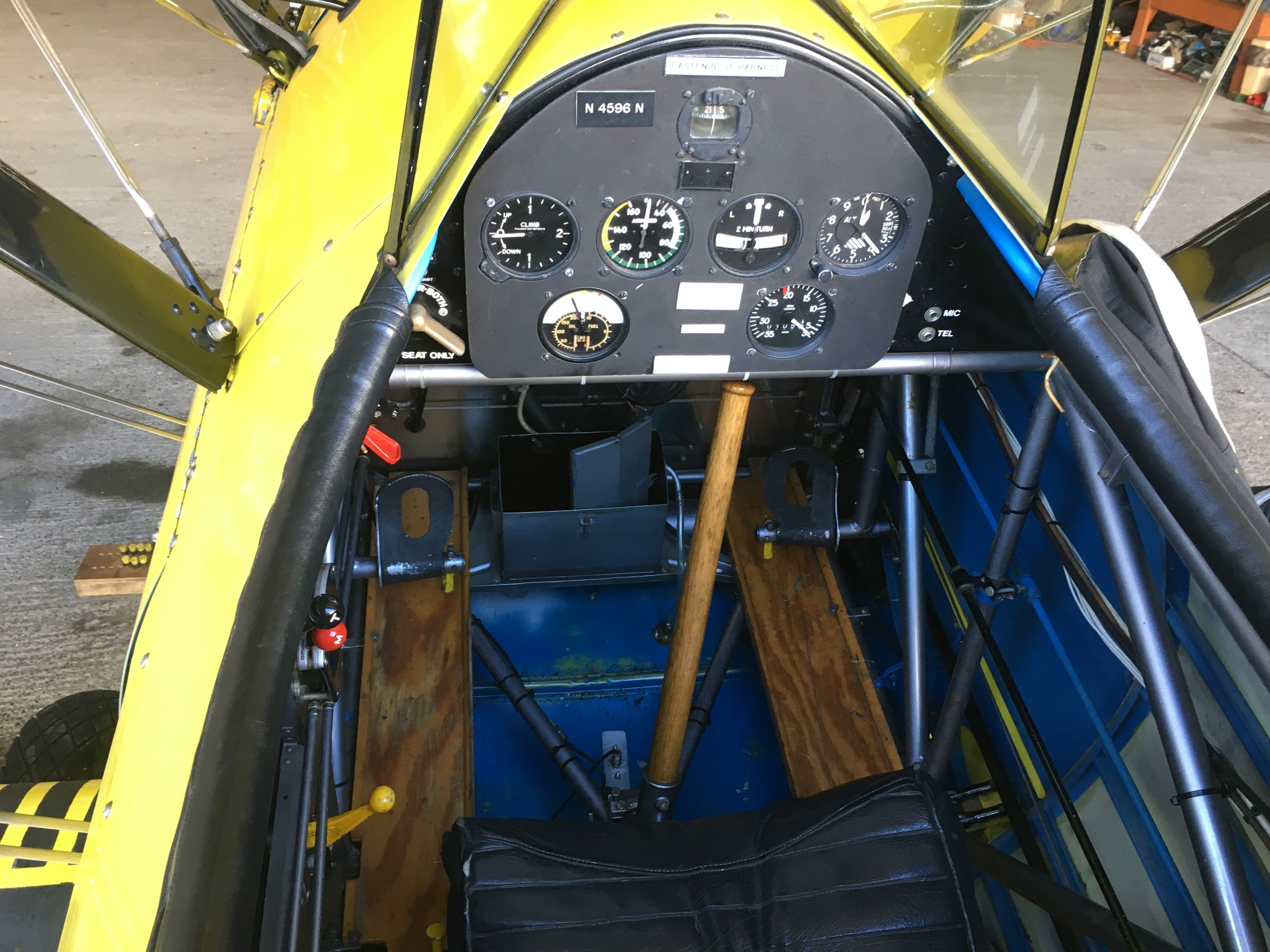 1944 Boeing 75 Kaydet - Interior