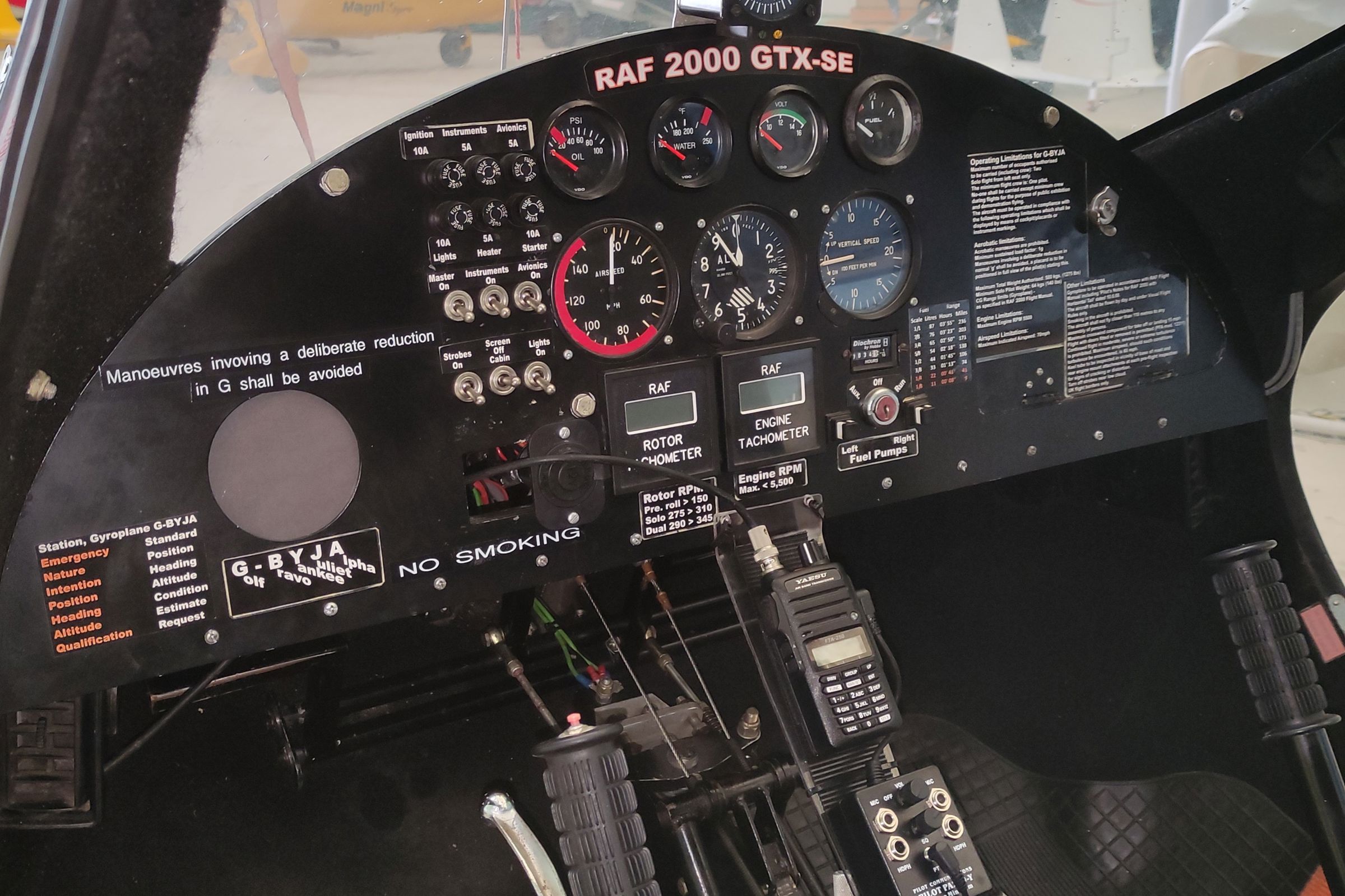 2009 Rotary Air Force RAF 2000 GTX SE - Interior