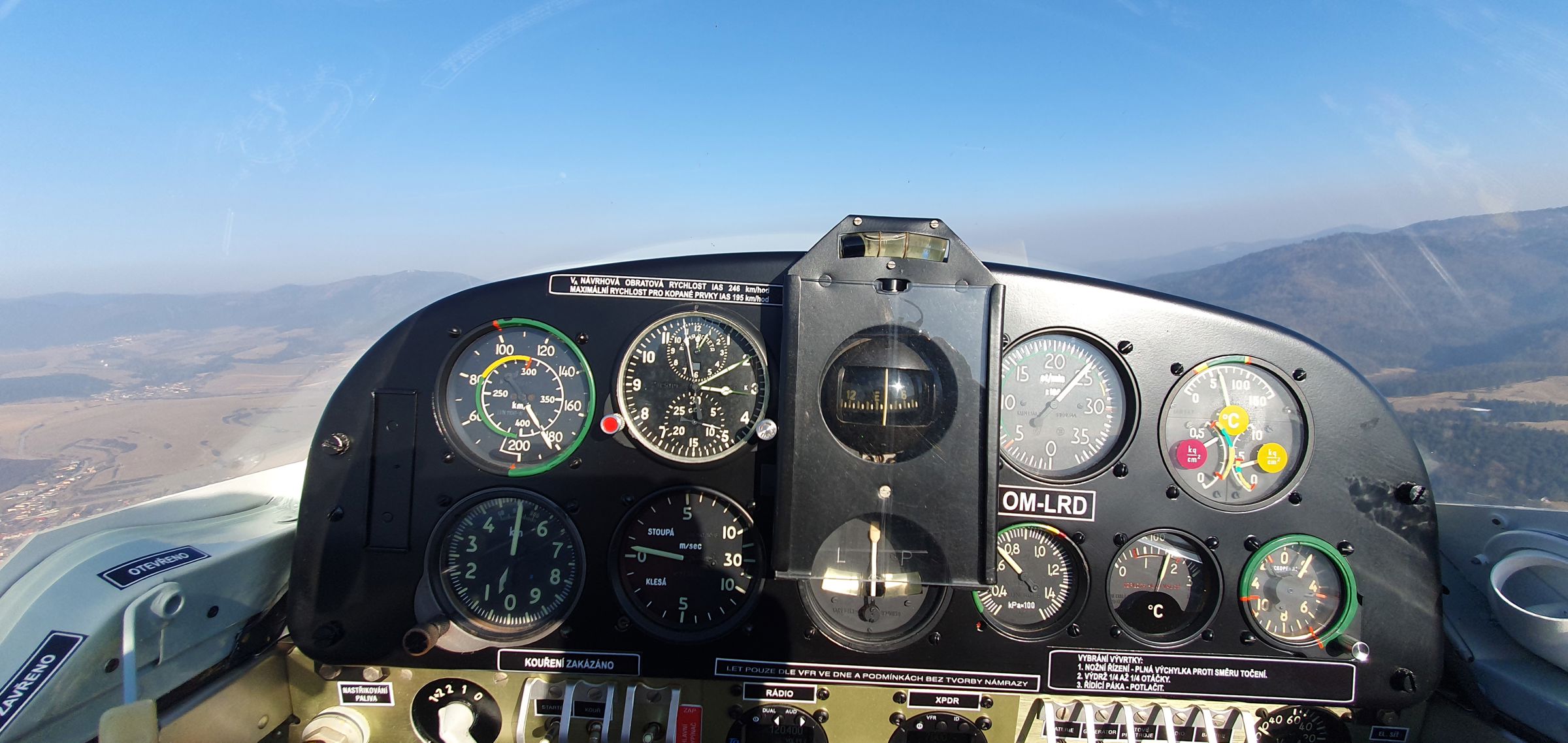 1991 Zlin Z-50 M - Interior