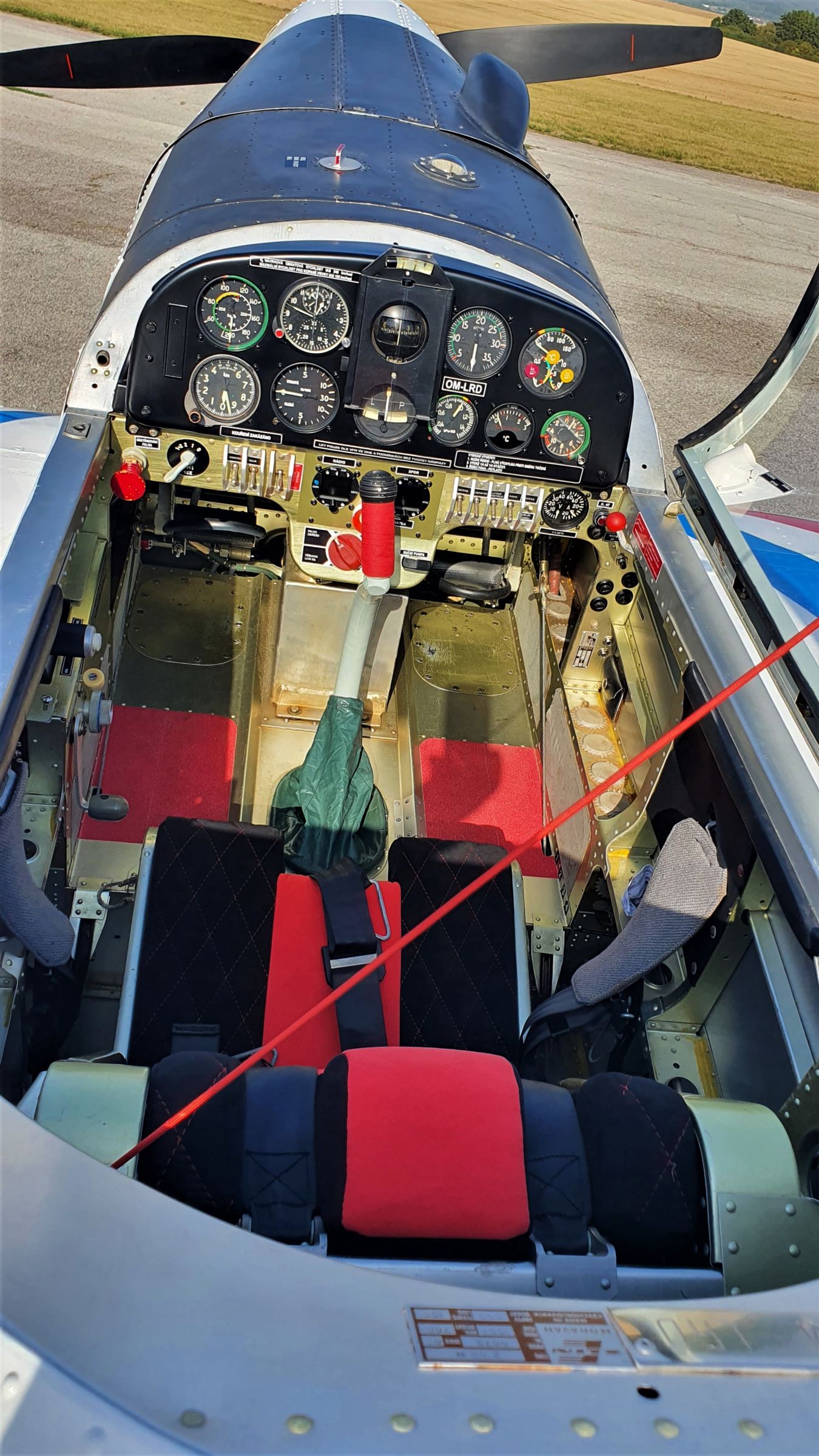 1991 Zlin Z-50 M - Interior