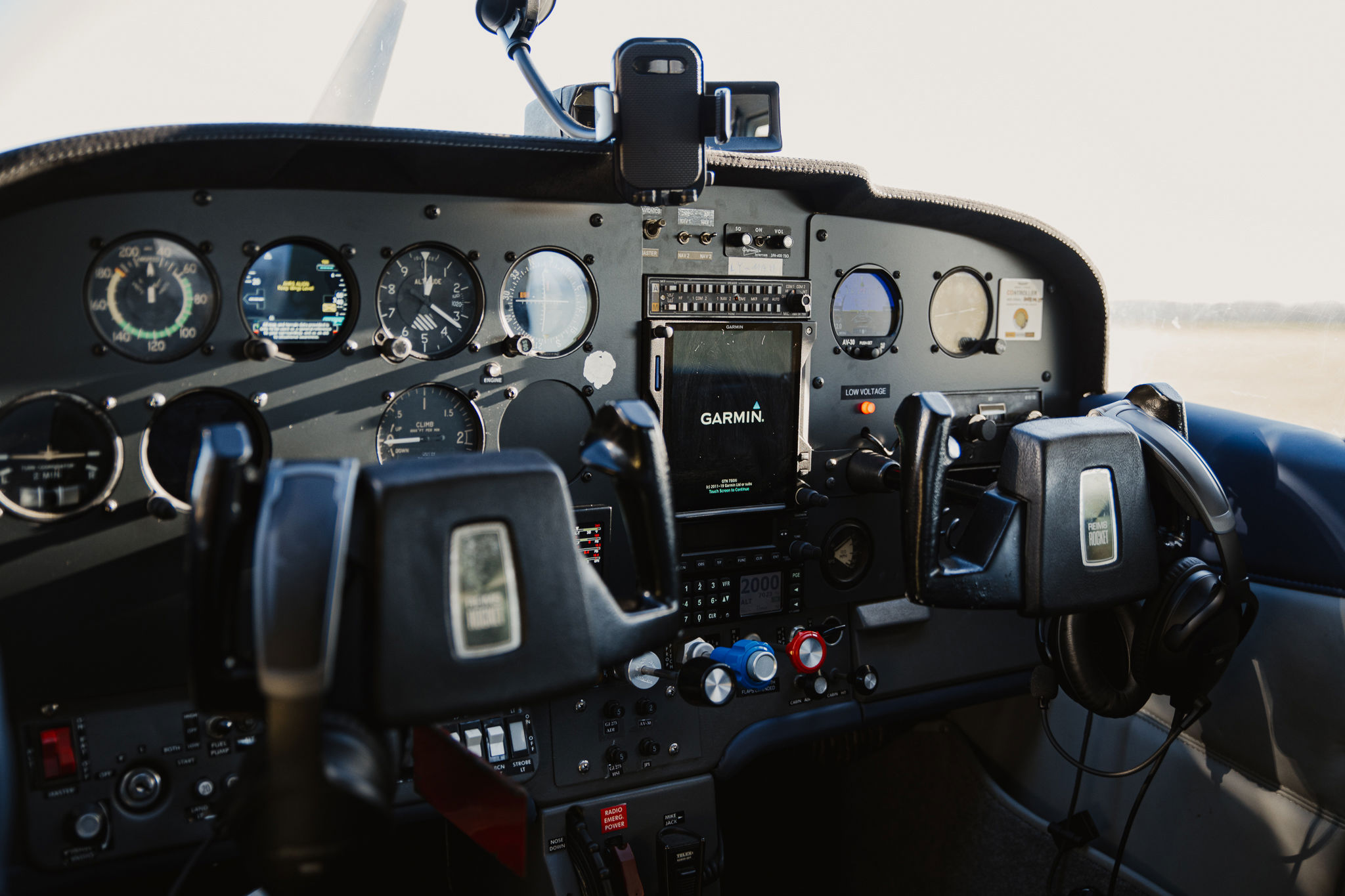 1973 Cessna (Reims) FR172J Reims Rocket - Interior